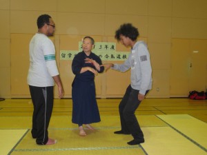 留学生のための合気道教室1
